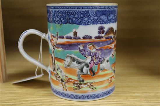 A Chinese export mug